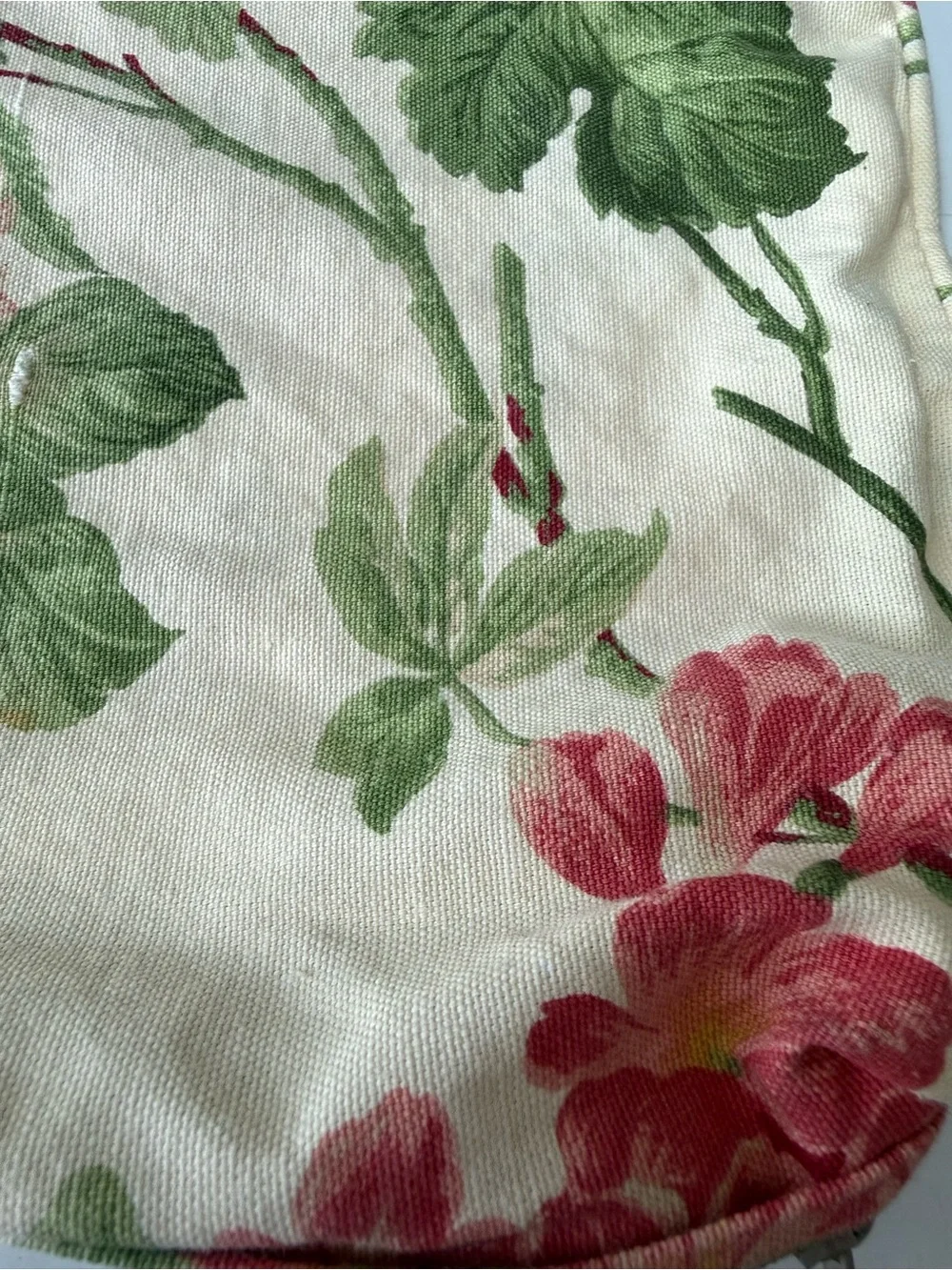 (2) Vintage Floral Pillow Covers Ralph Lauren Inspired 18” x 18” - COVER ONLY